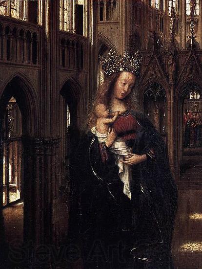 Jan Van Eyck Madonna in the Church